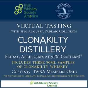 Clonakilty Virtual Tasting Event - April 2021