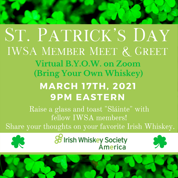 St. Patrick's Day Meet & Greet - March 2021