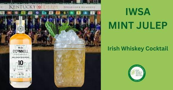 IWSA Mint Julep - An Irish Whiskey Cocktail