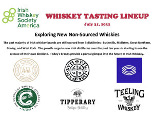 IWSA Tasting Lineup-Exploring New Non-Sourced Irish Whiskies