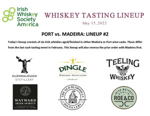 IWSA Tasting Lineup- Exploring Port vs. Madeira Finishes #2