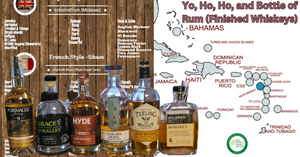 IWSA Tasting Lineup - Yo, Ho, Ho, and a Bottle of Rum (Finished Whiskeys)
