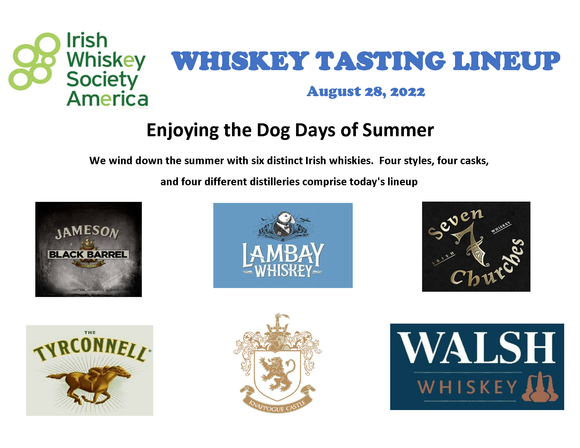 IWSA Tasting Linep- Enjoying the Dog Days of Summer