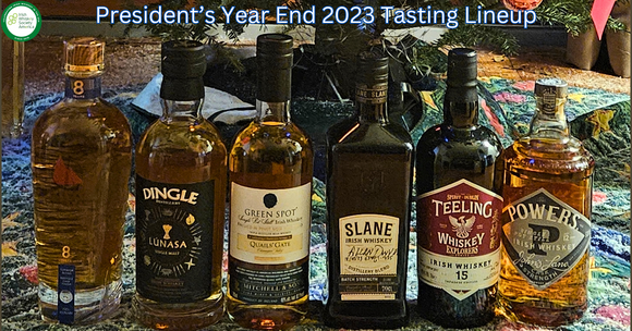IWSA Tasting Lineup - President's 2023 Year End Holiday