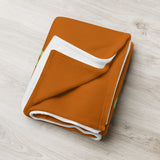 IWSA Logo - Copper Throw Blanket