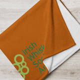 IWSA Logo - Copper Throw Blanket